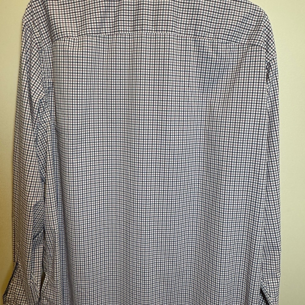 UNTUCKit ‎ Erbach Pink Men's Long Sleeve Shirt  Small Plaid XXXL - Picture 9 of 10